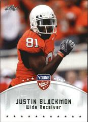 Justin Blackmon Football Cards 2012 Leaf Young Stars Prices