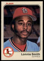 Lonnie Smith Baseball Cards 1983 Fleer Prices