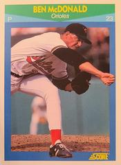 Ben McDonald Baseball Cards 1990 Score Rising Stars Prices