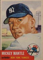 Mickey Mantle Baseball Cards 1953 Topps Prices