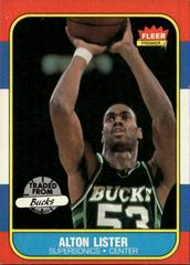 Alton Lister Basketball Cards 1986 Fleer Prices