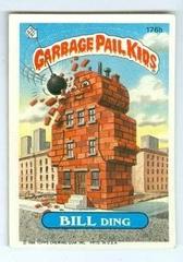 BILL Ding 1986 Garbage Pail Kids Prices