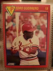 Pedro Guerrero #44 Baseball Cards 1989 Score Superstars Prices