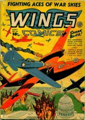 Wings Comics #37 (1943) Comic Books Wings Comics Prices