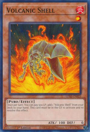 Volcanic Shell | Ungraded | YuGiOh Legendary Duelists: Soulburning Volcano