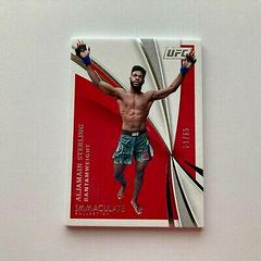 Aljamain Sterling Ufc Cards 2021 Panini Immaculate UFC Prices