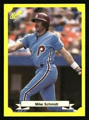 Mike Schmidt [Green Back] #101 Baseball Cards 1987 Classic Travel Update Prices