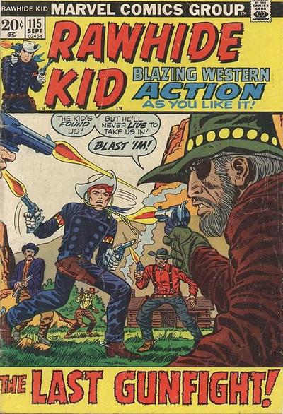 Rawhide Kid #115 (1973) Comic Books Rawhide Kid