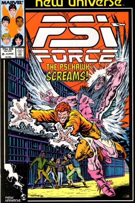 PSI-Force #8 (1987) Comic Books Psi-Force