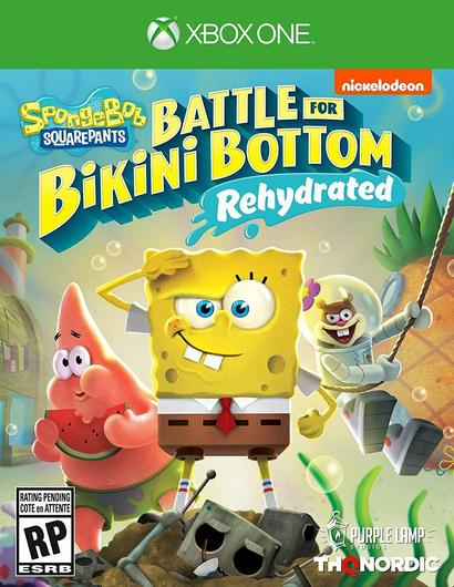Spongebob Squarepants Battle for Bikini Bottom: Rehydrated Cover Art