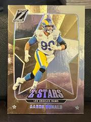 Aaron Donald #ZS-22 Football Cards 2022 Panini Zenith Z Stars Prices