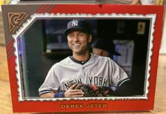Derek Jeter [Red] #185 Baseball Cards 2022 Topps Gallery Prices