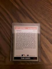 Reverse Side | Gary Sheffield Baseball Cards 1993 Fleer Team Leaders
