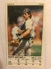 Benito Santiago Baseball Cards 1991 Panini Stickers Prices