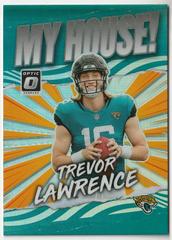 Trevor Lawrence [Holo] #MN-1 Football Cards 2021 Panini Donruss Optic My House Prices