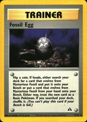 Fossil Egg Pokemon Neo Discovery Prices