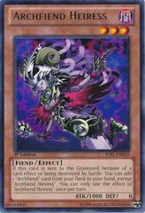 Archfiend Heiress [1st Edition] YuGiOh Judgment of the Light Prices