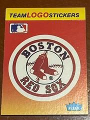 Red Sox Baseball Cards 1991 Fleer Team Logo Stickers Top 10 Prices