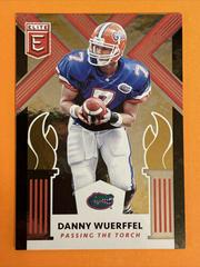 Charles Woodson, Danny Wuerffel Football Cards 2018 Panini Elite Draft Picks Passing the Torch Prices
