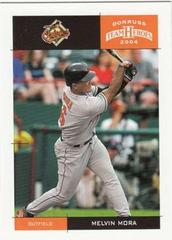 Melvin Mora Baseball Cards 2004 Donruss Team Heroes Prices