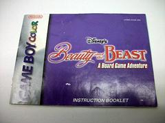 Beauty And The Beast A Board Game - Manual | Beauty and the Beast A Board Game Adventure GameBoy Color