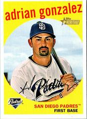 Adrian Gonzalez #188 Baseball Cards 2008 Topps Heritage Prices