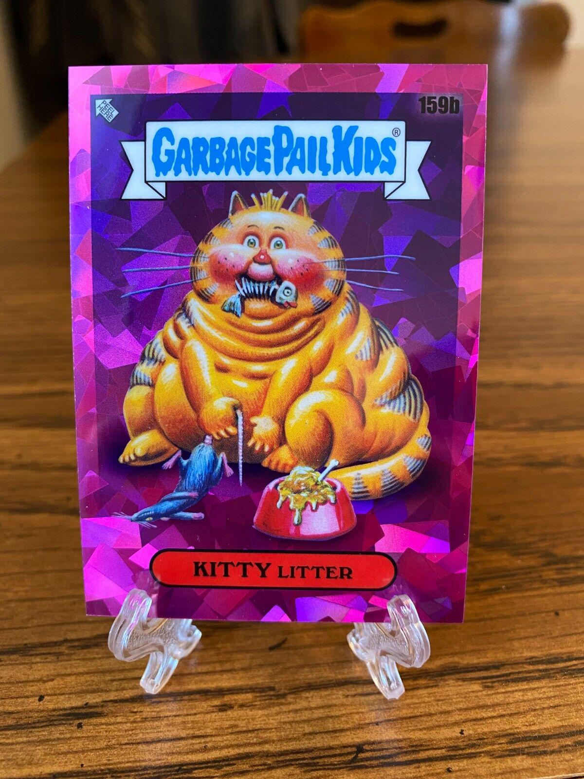 KITTY LITTER [Fuschia] #159b Garbage Pail Kids 2021 Sapphire