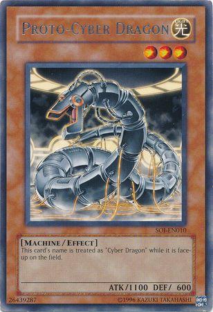 Proto-Cyber Dragon SOI-EN010 YuGiOh Shadow of Infinity