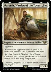 Boromir, Warden of the Tower #4 Magic Lord of the Rings Prices