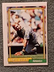 Jamie Quirk #19 Baseball Cards 1992 Topps Micro Prices