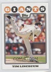 Tim Lincecum #CMT57 Baseball Cards 2010 Topps Cards Your Mother Threw Out Prices