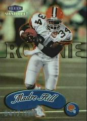 Madre Hill #148 Football Cards 1999 Fleer Mystique Prices