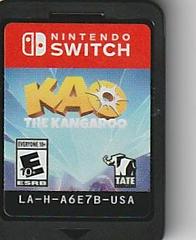 Cartridge | Kao The Kangaroo Nintendo Switch