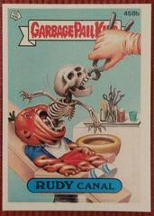 RUDY Canal #458b 1987 Garbage Pail Kids Prices