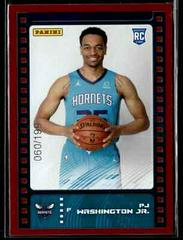 PJ Washington Jr. [Silver] Basketball Cards 2019 Panini Stickers Cards Prices