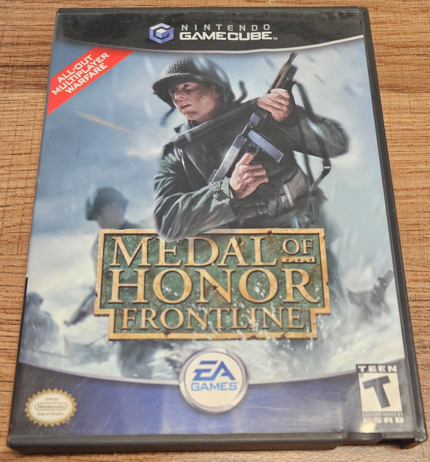 Medal of Honor Frontline Item, Box, and Manual Gamecube