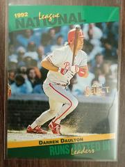 Darren Daulton Baseball Cards 1993 Score Select Stat Leaders Prices