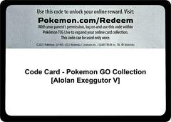 Alolan Exeggutor V Collection Box Pokemon Go Prices