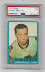 Murray Balfour #36 Hockey Cards 1962 Topps Prices