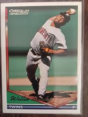 Willie Banks #14 Baseball Cards 1994 Topps Gold Prices