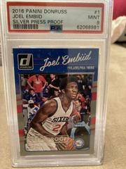 Joel Embiid [Silver Press Proof] #1 Basketball Cards 2016 Panini Donruss Prices