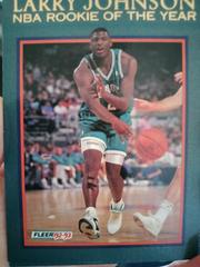Larry Johnson #6 Basketball Cards 1992 Fleer Larry Johnson Prices