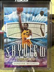 Donovan Mitchell [Winter Holo] #12 Basketball Cards 2022 Panini Hoops Skyview Prices