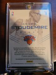 Stoudemire Back | Amar'e Stoudemire Basketball Cards 2013 Panini Intrigue Top Flight Unis