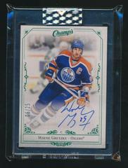 Wayne Gretzky Hockey Cards 2020 Upper Deck Clear Cut Champs Autographs Prices