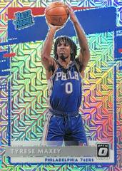 Tyrese Maxey [Choice] #171 Basketball Cards 2020 Panini Donruss Optic Prices