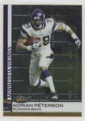 Adrian Peterson #25 Football Cards 2009 Topps Finest Prices
