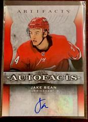 Jake Bean Hockey Cards 2021 Upper Deck Artifacts Auto Facts Prices