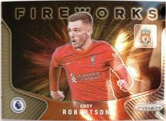 Andy Robertson Soccer Cards 2021 Panini Prizm Premier League Fireworks Prices