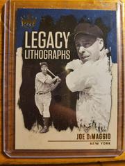 Joe DiMaggio Baseball Cards 2021 Panini Diamond Kings Legacy Lithographs Prices
